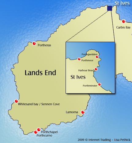 Lands End and St Ives