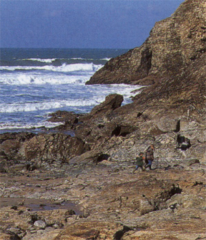 Chapel Porth beach