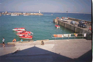 View from bay window