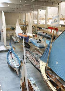 The flotilla of boats - in The Gallery
