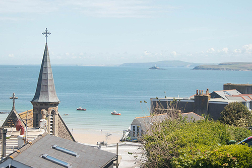  Annies by the Sea -overlooking the sea -Holidays St Ives Cornwall