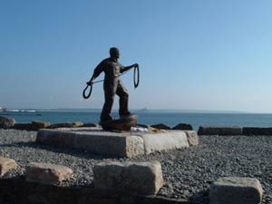 Newlyn Fishermans statue