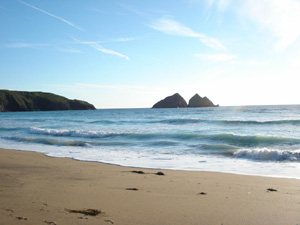 Holywell Bay - North Cornwall