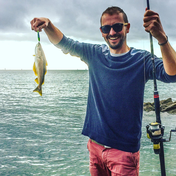 Cornwall Fishing Adventures - where to fish in Cornwall - shore fishing experience