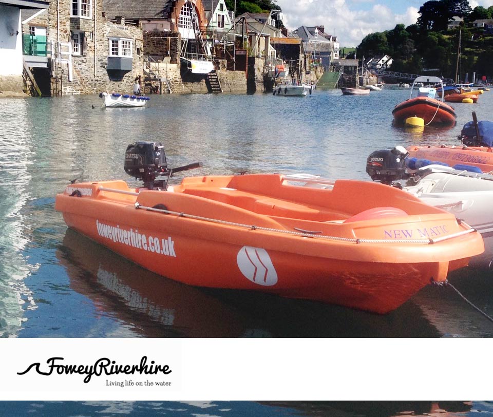 Fowey River Boat Hire on The River Fowey