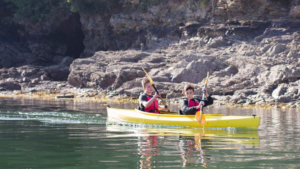 explore the  River Fowey in a canoe