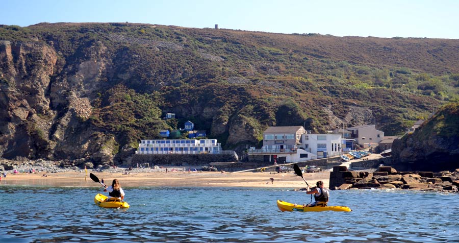 Koru Kayaking -at TrevauanceCove  St Agnes