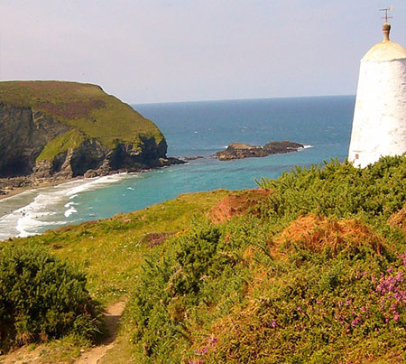 The cliff Path Portreath