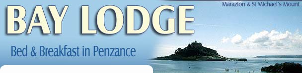 Bed & Breakfast Pezance. Bed & Breakfast Cornwall. Bay Lodge