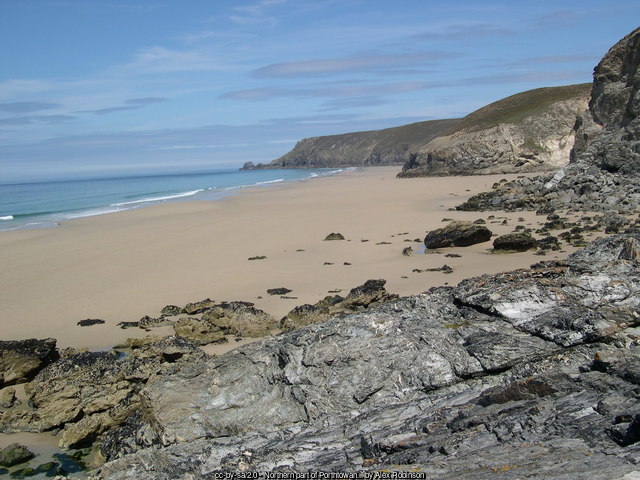 Porthtowan beach