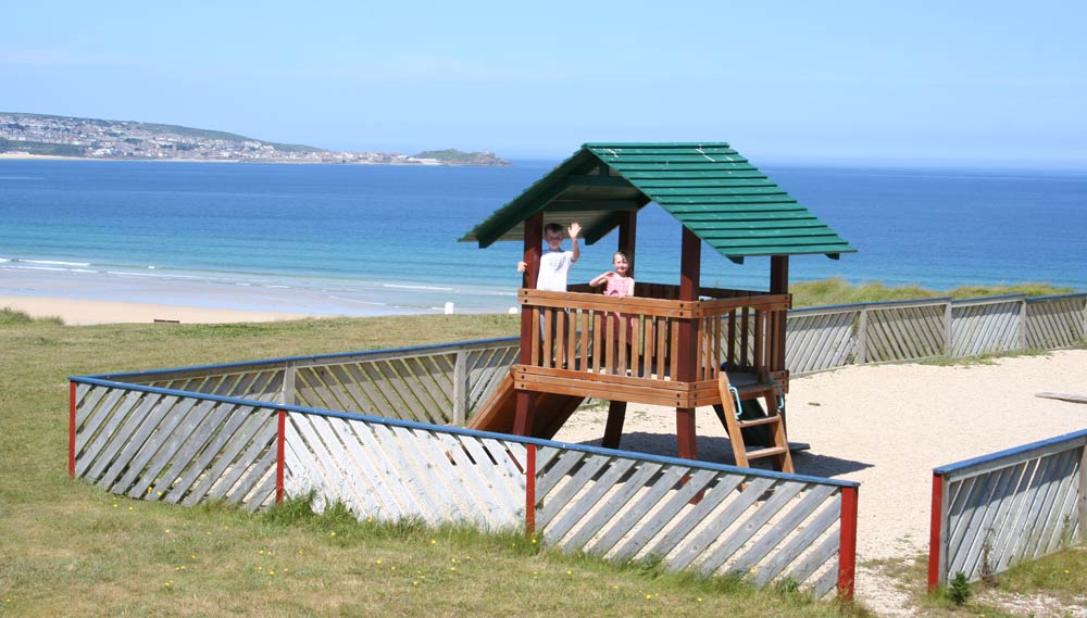 Family play area  @Beachside Holiday Park Hayle, ST Ives Bay