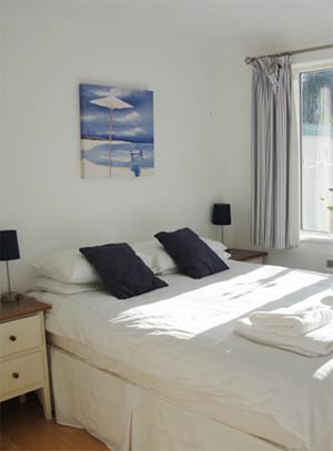 the main bedroom