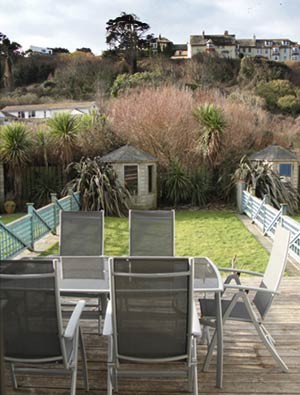 The Sundeck and summerhouse - Bluebird