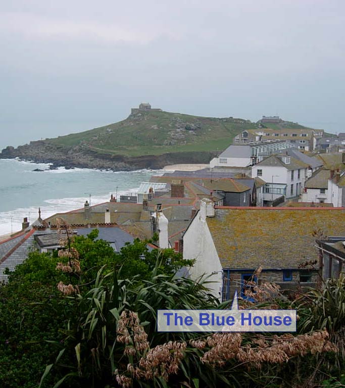 The Blue House Fishermans Cottage St Ives Self Catering Holiday Accommodation in St Ives - The Blue House