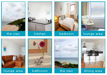 St Ives self-catering with sea viws