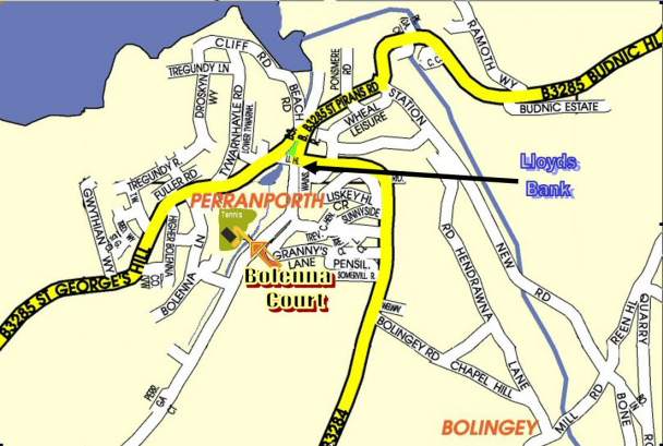 How to get to Bolenna Court