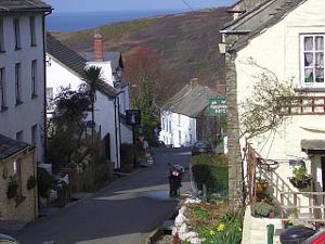 Boscastle High Street