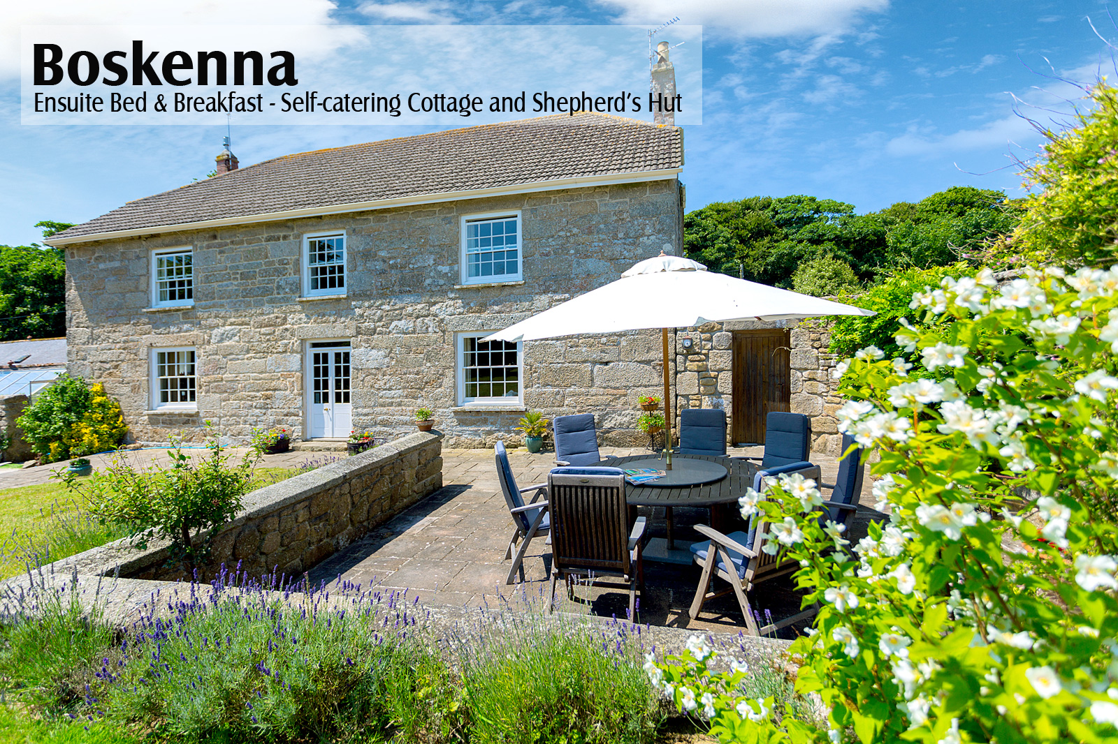 Boskenna Home Farm St Buryan Penzance Bed & Breakfast holiday cottage