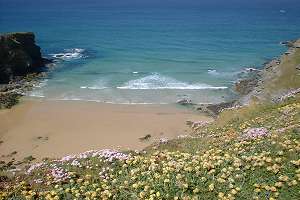 Mawgan Porth Beach