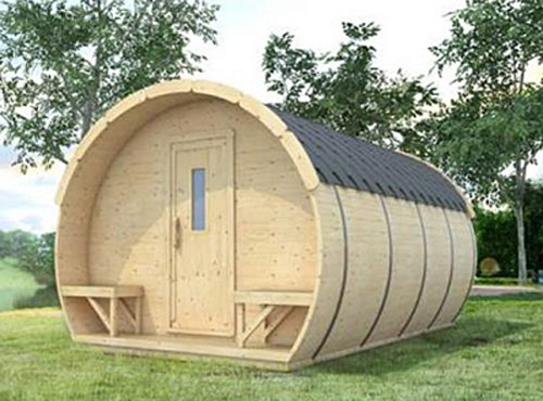 Glamping Holidays - Glamping Barrel at Calloose Camping