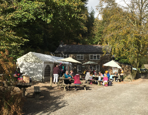 Cardinham Cycle trail cafe