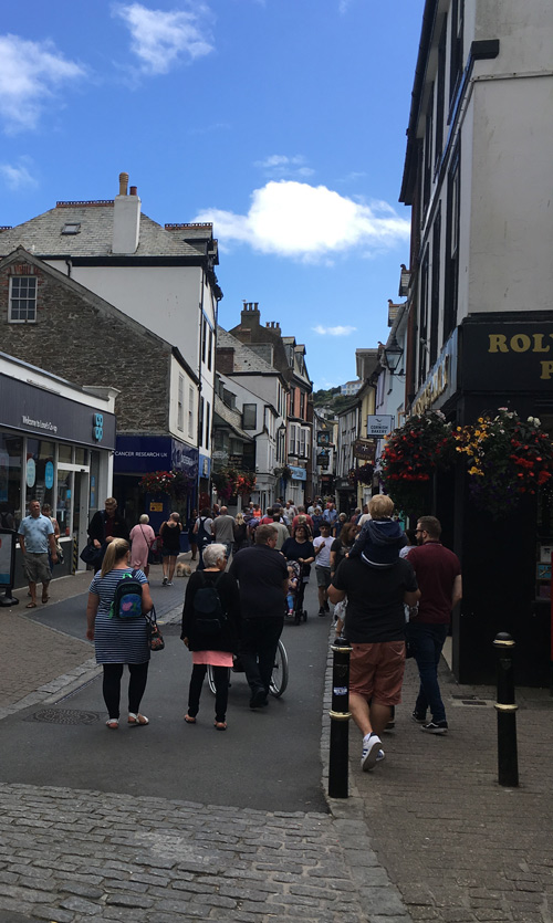 Looe main street