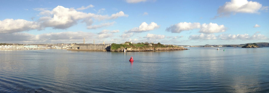 Plymouth Sound The River Tamar - from Mount Edgcumbe Park