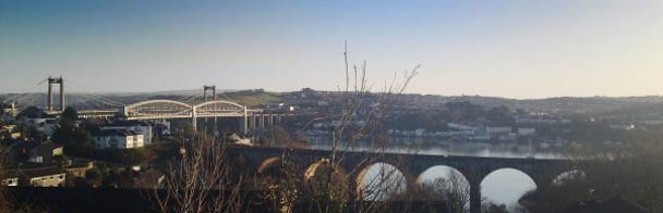 View to Plymouth from Saltash - Courtesy of Stacey Haimes