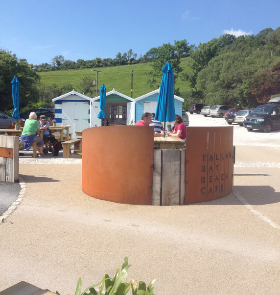 Talland Bay Beach cafe