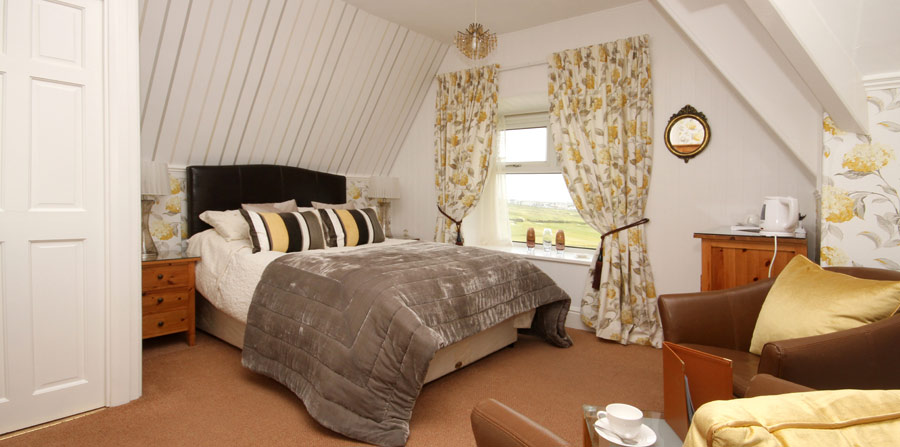 Double bedroom at The Carlton Hotel