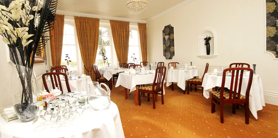 Breakfast room at The Carlton Hotel