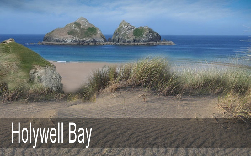 Holywell Bay - Sand Dunes