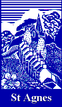 St Agnes Woodcut
