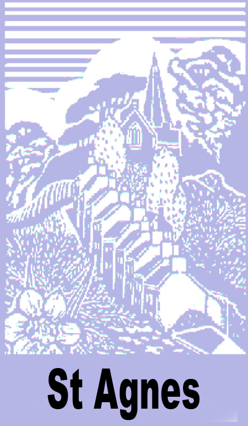 St Agnes Woodcut