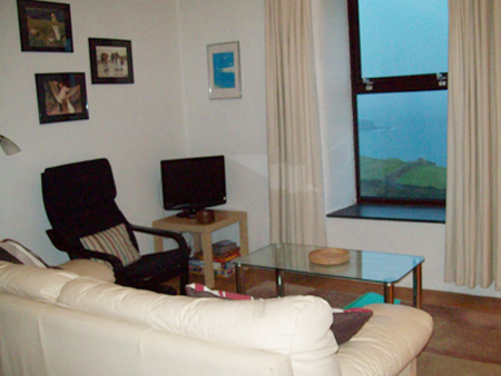 Carrick View Holiday Apartment lounge