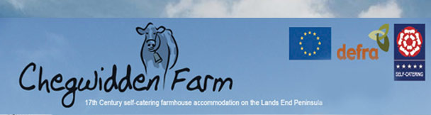 Chegwidden Farm, self-catering Penzance, 