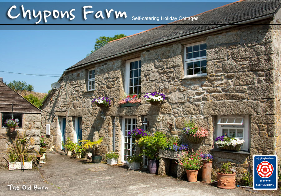 Self-catering in St Ives Area - Chypons Farm 