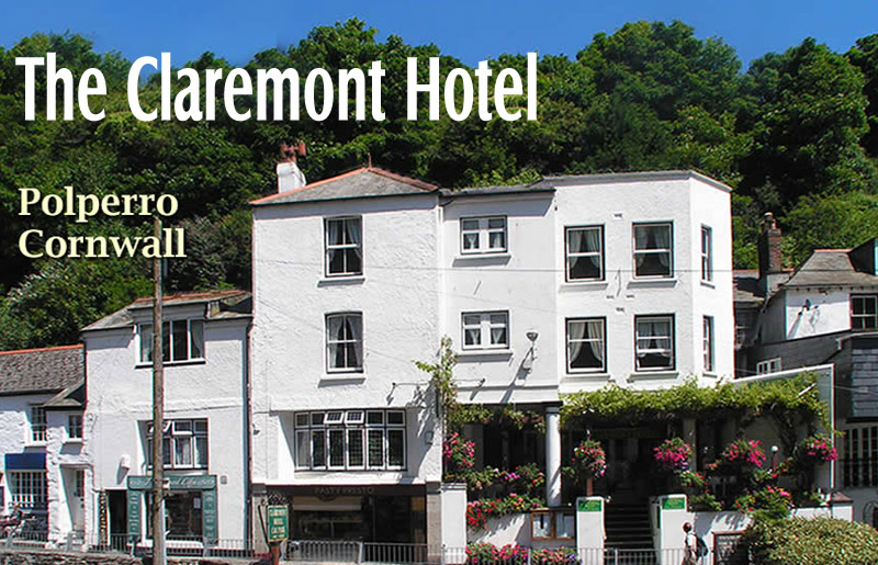 B B In Polperro Bed And Breakfast Retired The Claremont Hotel