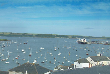 falmouth Holiday Apartment - view from window