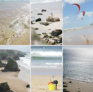 Cornish Seaview Cottages by the sea  