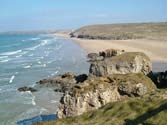 Perranporth Beach - Holidays in Perranporth