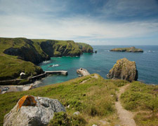 Mullion Cove on the Lizard Peninsula, near Crown Lodges