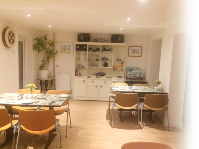 Breakfast room at Crown House, near Helston