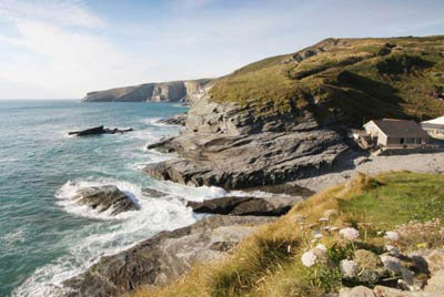 Trebarwith Strand - Delamere Holiday Bungalows  near Tintagel