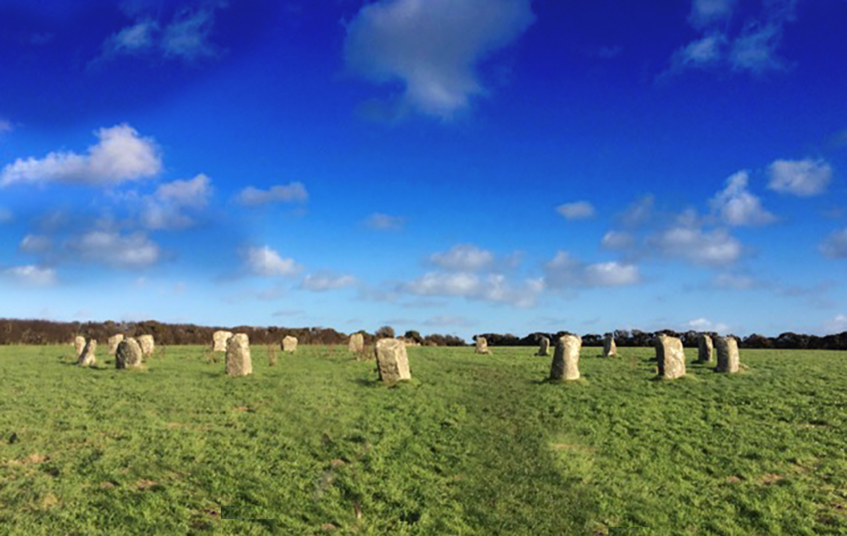 The Merry Maidens stone circle 