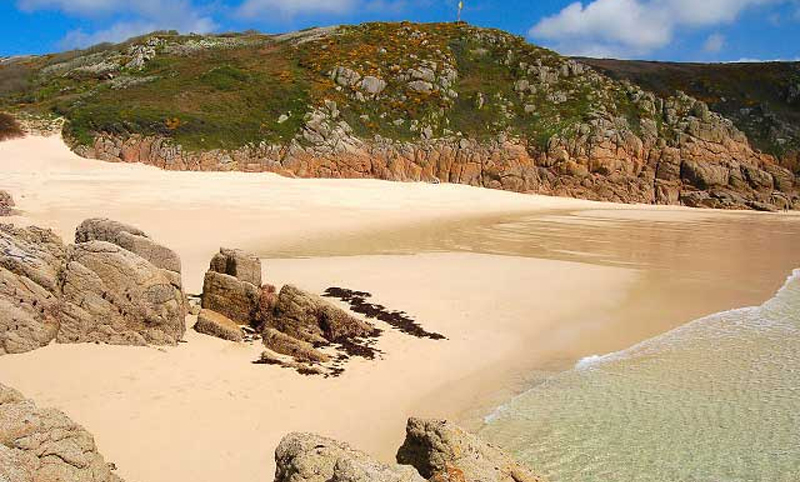 Porthcurno Beach