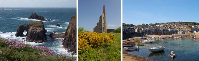 Penzance, Mousehole, St Buryan