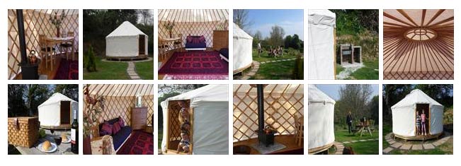Self-catering Yurt Holidays in Cornwall