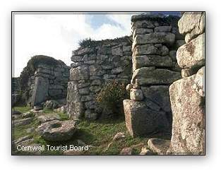 Chycauster Ancient Village, Cornwall, English Heritage