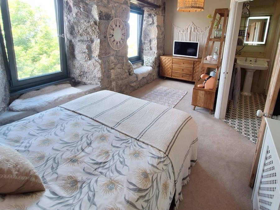 Bedroom One B&B Land End -Field House Bed and Breakfast Holiday Accommodation - Trewellard, Pendeen
